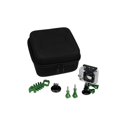  Adorama Fotodiox GoTough Double CamCase Kit for GoPro Cameras, Green GT-KIT2-GR