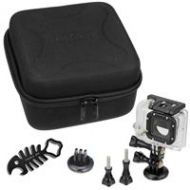 Adorama Fotodiox GoTough CamCase Double Kit for 2 GoPro Cameras, Black GT-KITX2-BLACK
