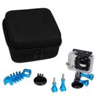 Adorama Fotodiox GoTough Double CamCase Kit for GoPro Cameras, Black GT-KIT2-BL