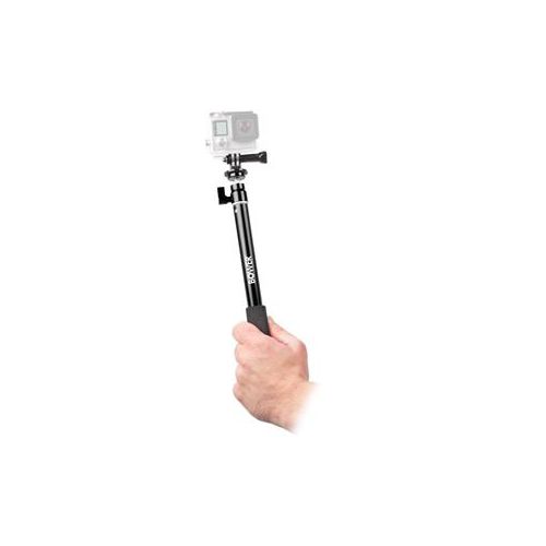 Adorama Bower Xtreme Action Series XAS-BTM400 Wireless Shutter Selfie Pole, Black XAS-BTM400B