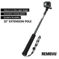 Adorama REMOVU Lightweight Aluminum Pole for GoPro Camera, 2.6 (80cm) RM-P80