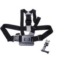 Adorama Polaroid Chest Harness Mount with 3-Way Pivot Arm for GoPro HERO4, 3+&3 Cameras PLGPCM