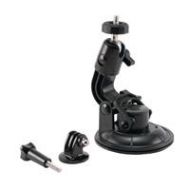 Adorama Shill Action Camera Suction Cup with GoPro Adapter, 1/4-20 Thread SLSCT-1