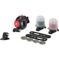 Adorama Joby Bike Mount with Light Pack for GoPro, Contour and Sony Action Cam JB01388