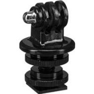 Adorama DLC Tripod Mount to Standard Accessory Shoe Foot Adapter for GoPro Camera DL-1202