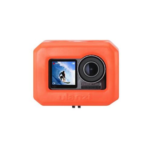  Adorama Ulanzi OA-4 Floating Case for DJI Osmo Action Camera, Orange 1457