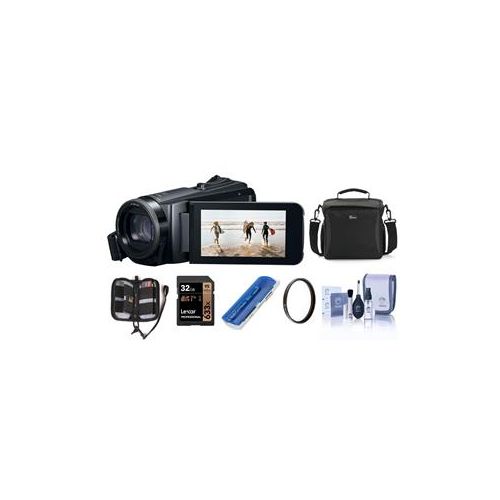  Adorama Canon VIXIA HF W10 Full HD 8GB Waterproof Camcorder 40x Opt Zoom W/Free Acc Kit 3909C001 A