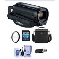 Adorama Canon VIXIA HF R80 3.28MP Full HD Camcorder, With Free Accessory Bundle 1959C001 A
