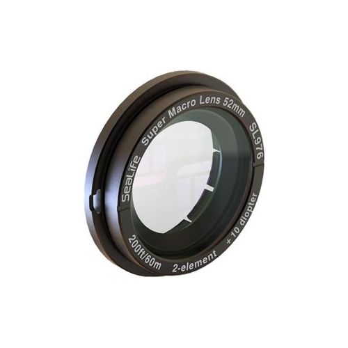  Adorama SeaLife Super Macro Lens with 52mm Thread Adapter for DC-Series Cameras SL976