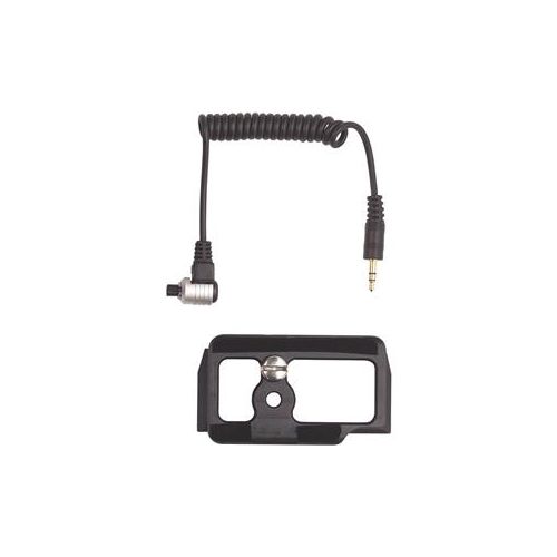  Adorama AquaTech Cable Release and Camera Plate Kit for FUJIFILM X-H1 in Base Housing 11135