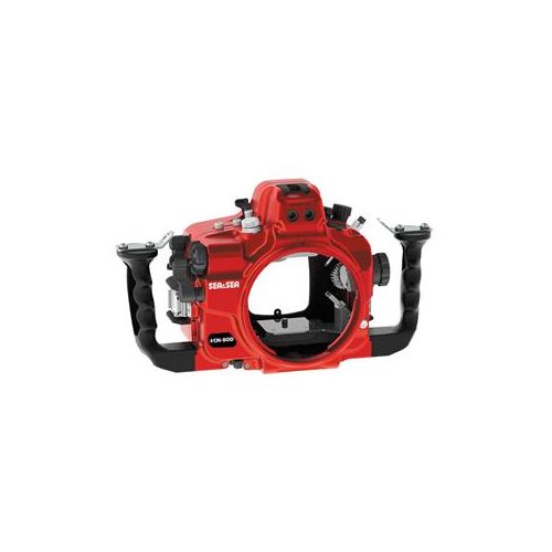  Adorama Sea & Sea MDX-80D Underwater Housing for Canon EOS 80D , Limited Edition Red SS-06183