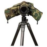 Adorama LensCoat RainCoat 2 Standard for DSLRs With 100-400mm f/5.6, Forest Green LCRC2SFG