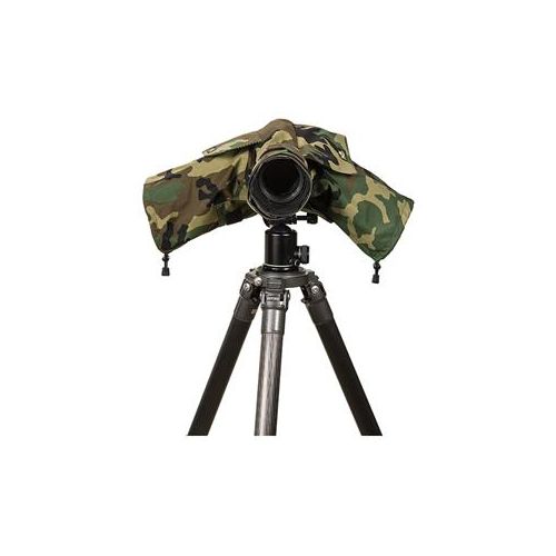  Adorama LensCoat RainCoat 2 Standard for DSLRs With 100-400mm f/5.6, Forest Green LCRC2SFG