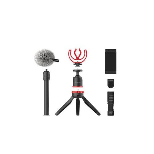  Adorama BOYA BY-VG330 Vlogger Kit with BY-MM1 Microphone, Mini Tripod BY-VG330