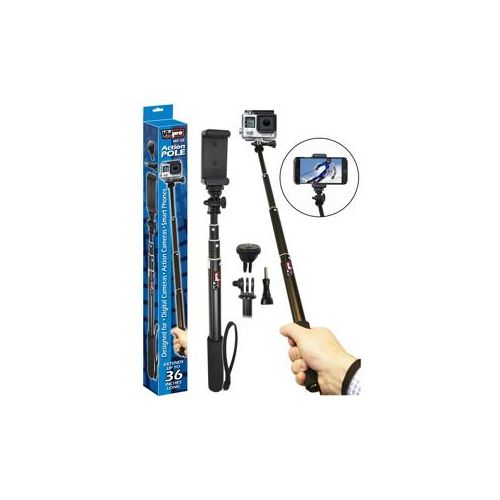  Adorama VidPro MP-20 Action Pole for GoPro, Digital Cameras & DSLRs MP-20