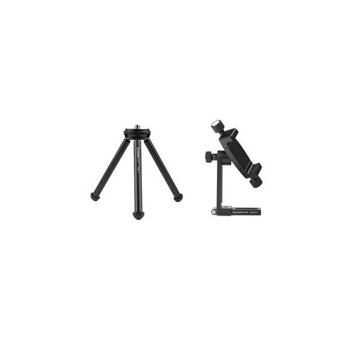  Adorama SunwayFoto T1A11-II Aluminum TableTop Tripod with CPC-01 Mobile Phone Bracket T1A11-II T1 KIT