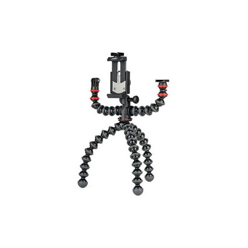  Adorama Joby GorillaPod Mobile Rig for Smartphones, Light and Camera, Black/Charcoal/Red JB01533