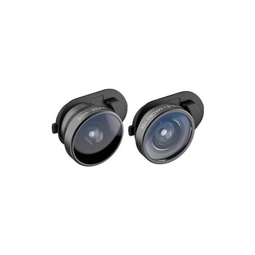  Adorama Olloclip Fisheye + Macro Essential and Super-Wide Essential Lens for iPhone XR OC-0000297-EU