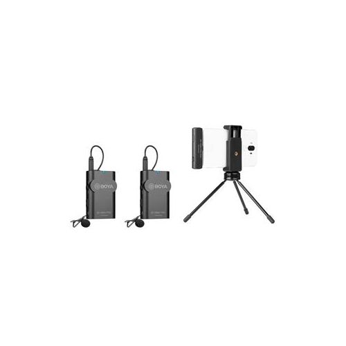  Adorama BOYA BY-WM4 PRO-K6 Dual-Channel Digital Wireless Microphone System for Android BY-WM4 PRO-K6