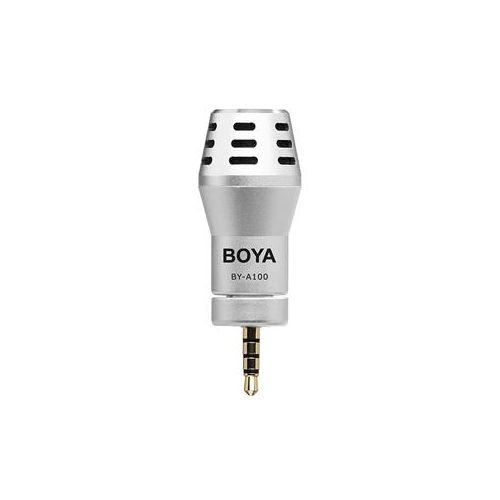  Adorama BOYA BY-A100 Omni Directional Condenser Microphone for IOS & Android Smartphones BY-A100