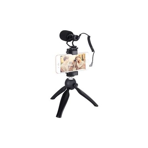  Adorama Comica CVM-VM10-K2 On-Camera Directional Mic with Phone Holder CVM-VM10-K2