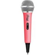 Adorama IK Multimedia iRig Voice Handheld Karaoke Microphone, Red IP-IRIG-MICVOR-IN