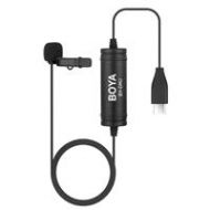 Adorama BOYA BY-DM2 USB Type-C Omnidirectional Lavalier Microphone for Android Devices BY-DM2