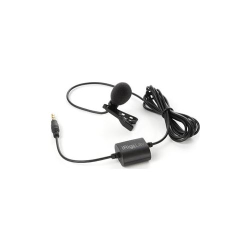  Adorama IK Multimedia iRig Mic Lav Compact Lavalier Microphone for Smartphones & Tablets IP-IRIG-MICLAV-IN