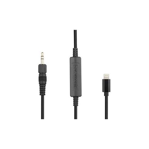  Adorama Saramonic 17.7 LC-C35 Locking 3.5mm Male Connector to Lightning Output Cable LC-C35