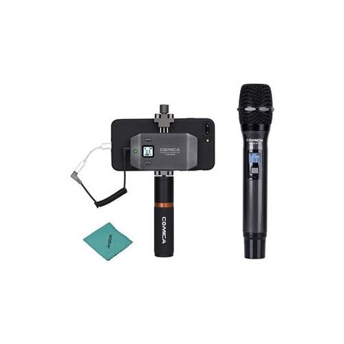  Adorama Comica CVM-WS50H Wireless Handheld Microphone for Smartphones CVM-WS50H