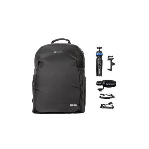  Adorama Saramonic Roadieographer Content Creation Kit, Benro PP1 PocketPod Tripod ROADIEOGRAPHER1