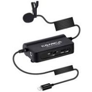 Adorama Comica CVM-V05-MI Multi-Functional Single Lavalier Mic, Lightning Interface SIG.LAV V05 MI