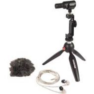 Shure Videography Kit, Silver/Clear MV88+SE215-CL - Adorama