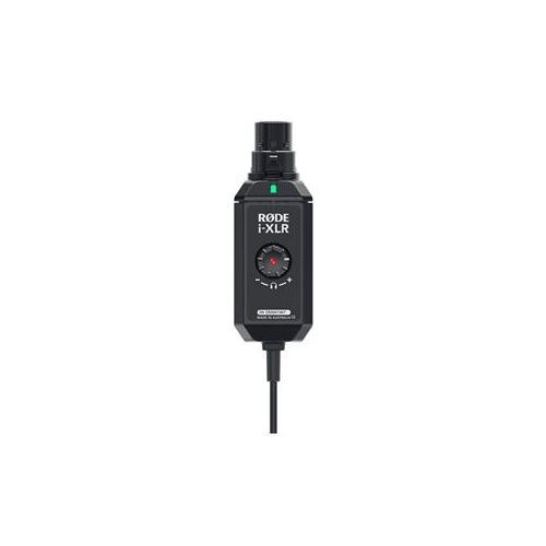  Adorama Rode Microphones i-XLR Digital XLR Interface for iOS Devices I-XLR