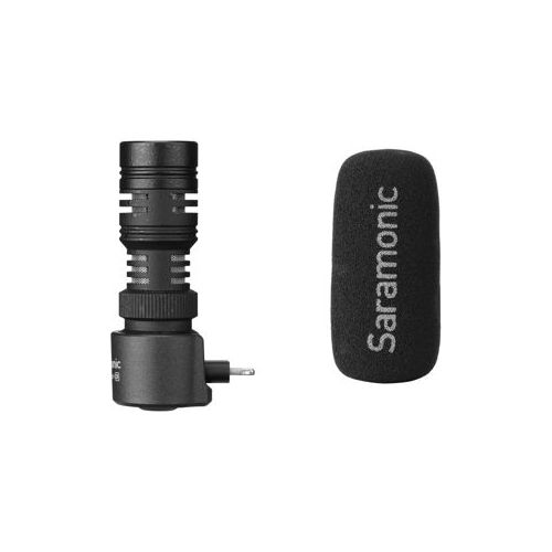  Adorama Saramonic SmartMic+ Di Directional Microphone with Lightning Plug SMARTMIC+DI