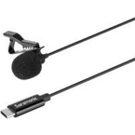 Adorama Saramonic LavMicro U3B Lavalier Mic w/ Lightning Connector, 6.6 Cable & Adapter LAVMICROU3B