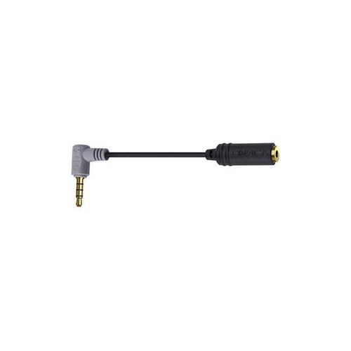  Adorama Ikan Comica 3.5mm Female TRS to 3.5mm Male TRRS Audio Cable Adapter CVM-SPX