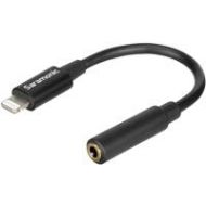 Adorama Saramonic SR-C2002 Lightning Connector-Female 3.5mm TRRS Audio Jack Cable, 3 SR-C2002