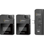 Adorama Comica Audio BoomX-D 2.4 GHz Dual Wireless Mic System BOOMX-UC2