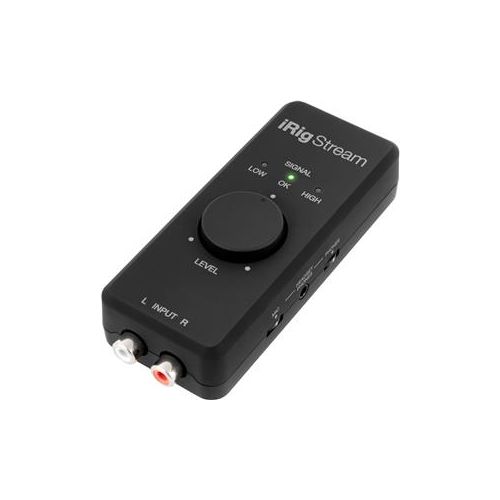  Adorama IK Multimedia iRig Stream Stereo Audio Interface IP-IRIG-STREAM-IN