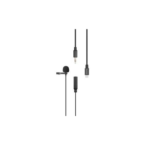  Adorama Saramonic LavMicro U1B Lavalier Mic w/ Lightning Connector, Built-In 19.7 Cable LAVMICROU1B