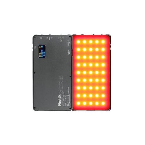  Adorama Phottix M200R LED RGB Light with Effects for Mobile Phones PH81419