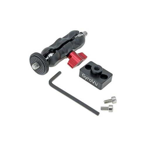  Adorama GyroVu Accessory Mount with Mini 360deg. Ball Mount for DJI Ronin-S Stabilizer GV-RS-MNM