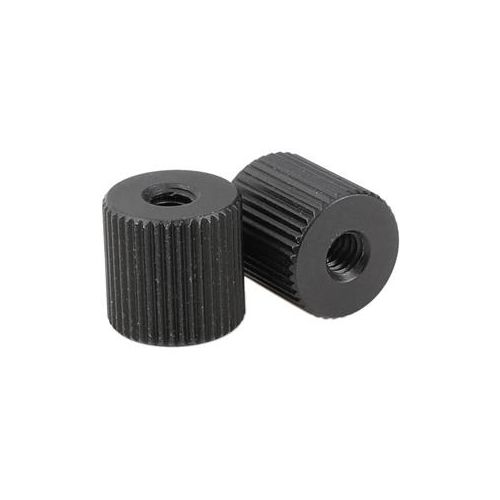  Adorama CAMVATE Double-Ended 1/4-20 Female Thread Screw Nut for Extension Arm, 2-Pack C2314