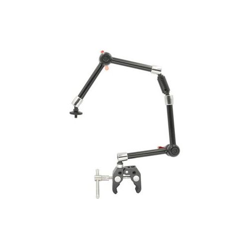  Adorama GyroVu Clamp Mount with Dual Heavy Duty 11 Articulated Arm Monitor Mounts GV-CM11H2