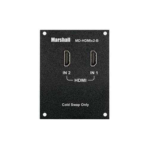  Adorama Marshall Electronics Dual HDMI Input Module for MD Series Monitors, Type B MD-HDIX2-B
