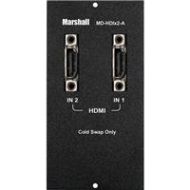 Adorama Marshall Electronics Dual HDMI Input Module for Large MD Monitors, Type A MD-HDIX2-A