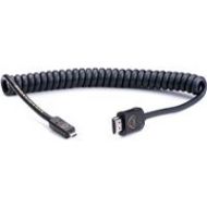 Adorama Atomos HDMI Full to HDMI Micro Coiled Cable, 40cm/16 Coiled (80cm/32 Extended) ATOM4K60C2