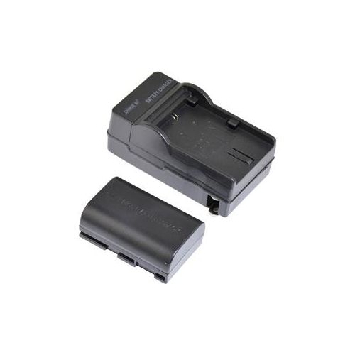  Adorama ProAm Equivalent 2000mAh Battery and Charger for Canon LP-E6 LCD Adapter Plate 7-LPE6CHRG