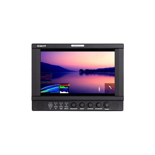  Adorama Swit Electronics S-1093F 9 FHD Monitor with Panasonic VBD/CGR-D Battery Plate S-1093FD